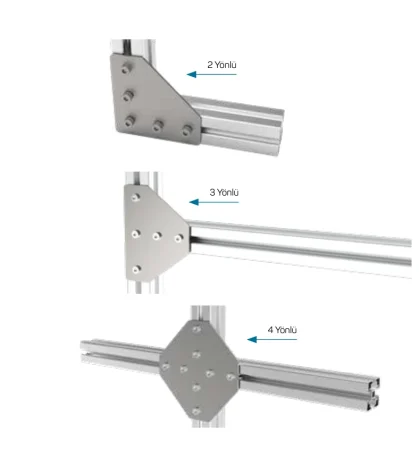2/3/4 Ways Clamping Plates