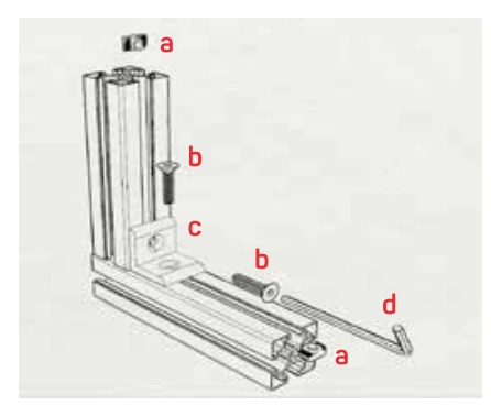 Assembly step 1